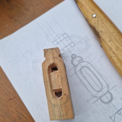 ontwerpen balletje in kooitje